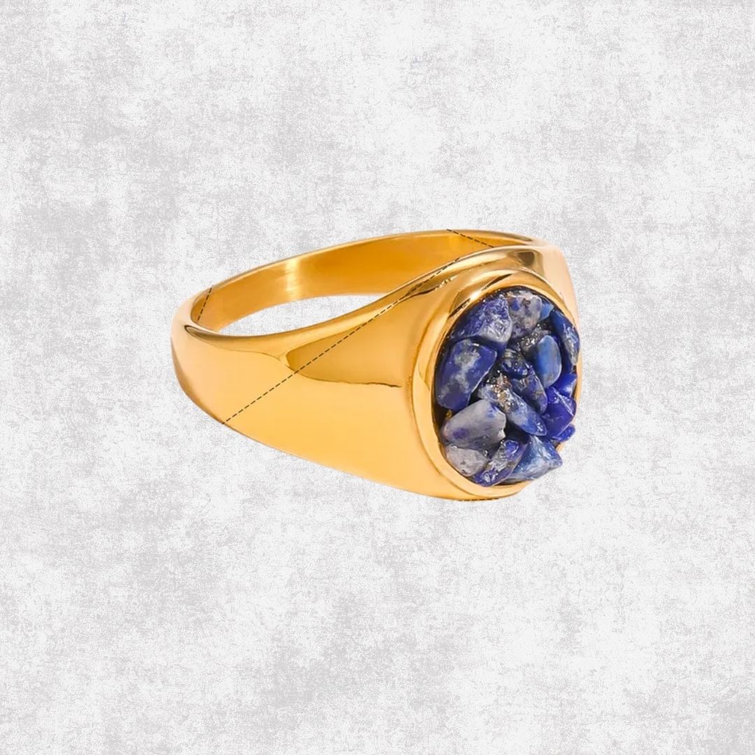 Anillo Piedra Azul