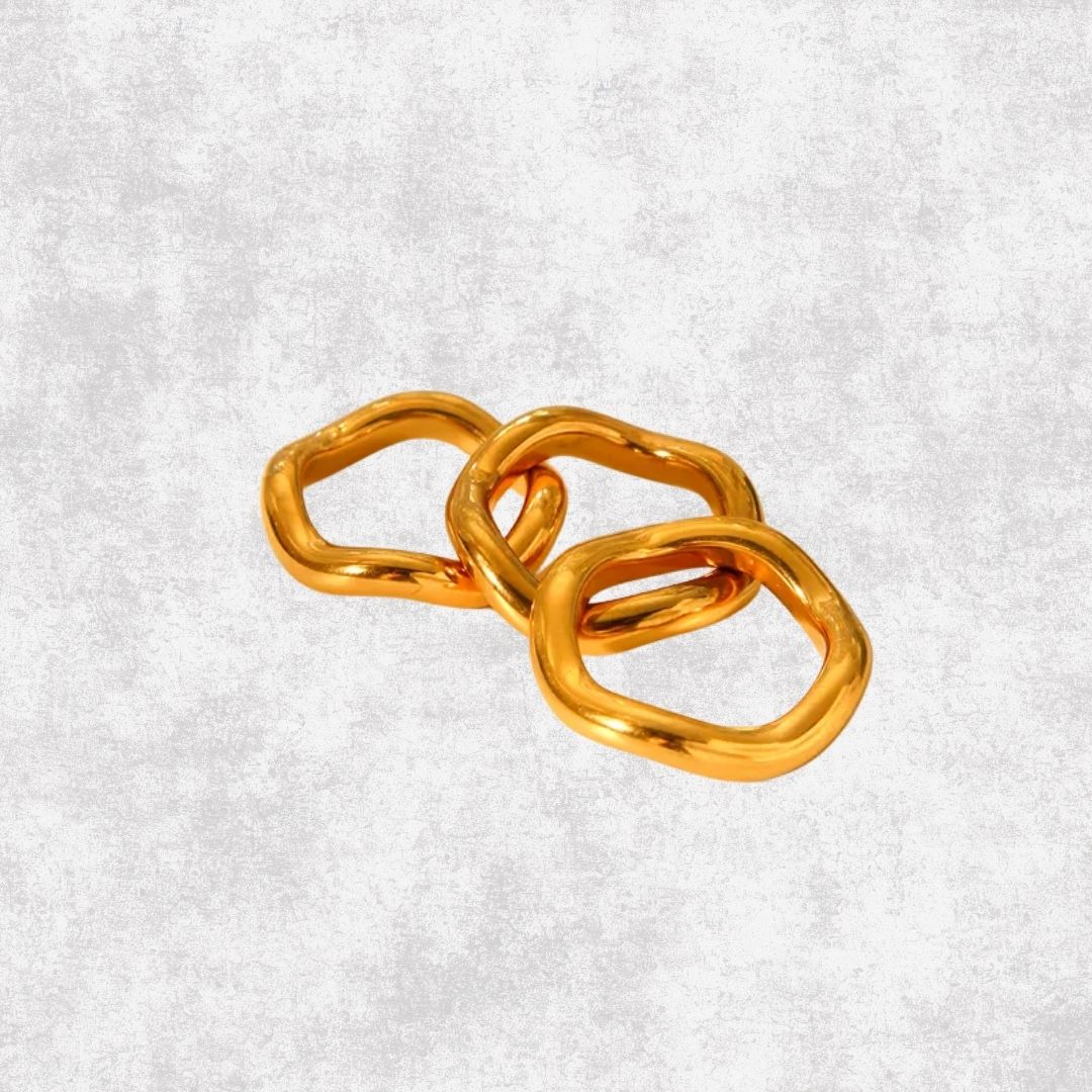 Anillo Wavy