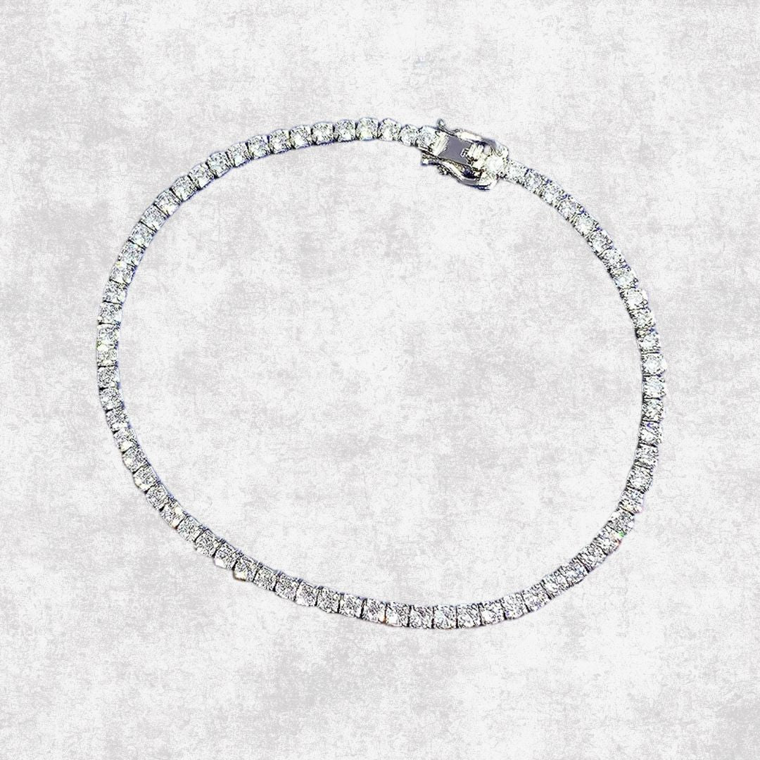Pulsera Tennis Blanca