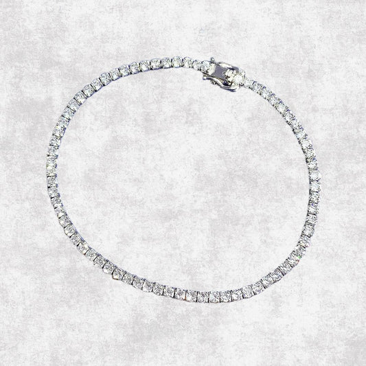 Pulsera Tennis Blanca