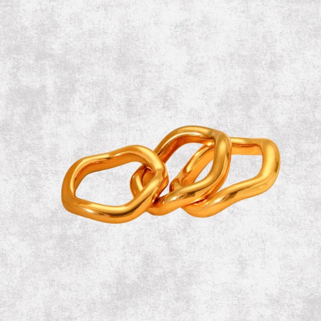 Anillo Wavy