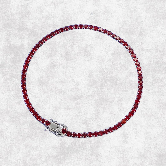 Pulsera Tennis Roja