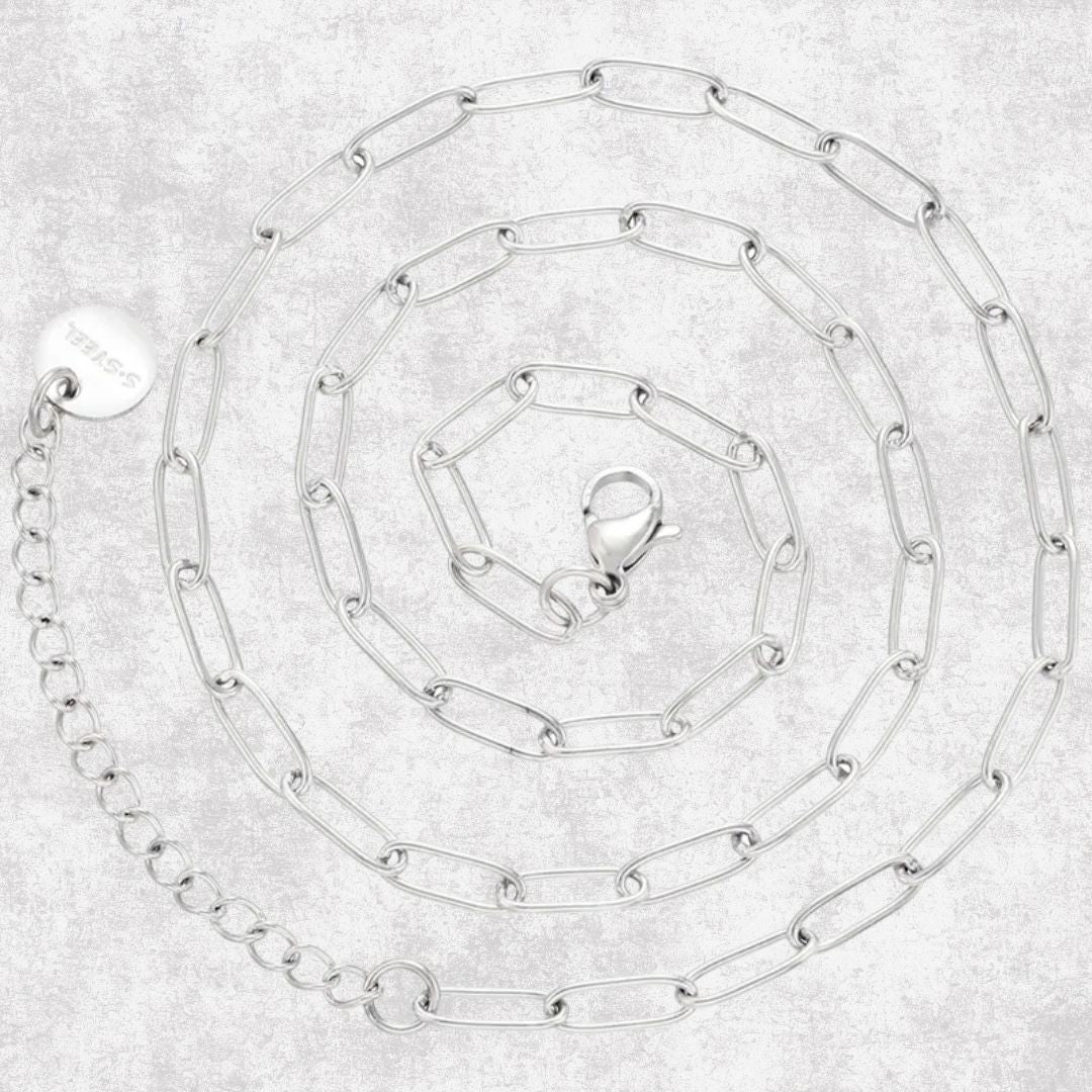 Collar Char Plateado