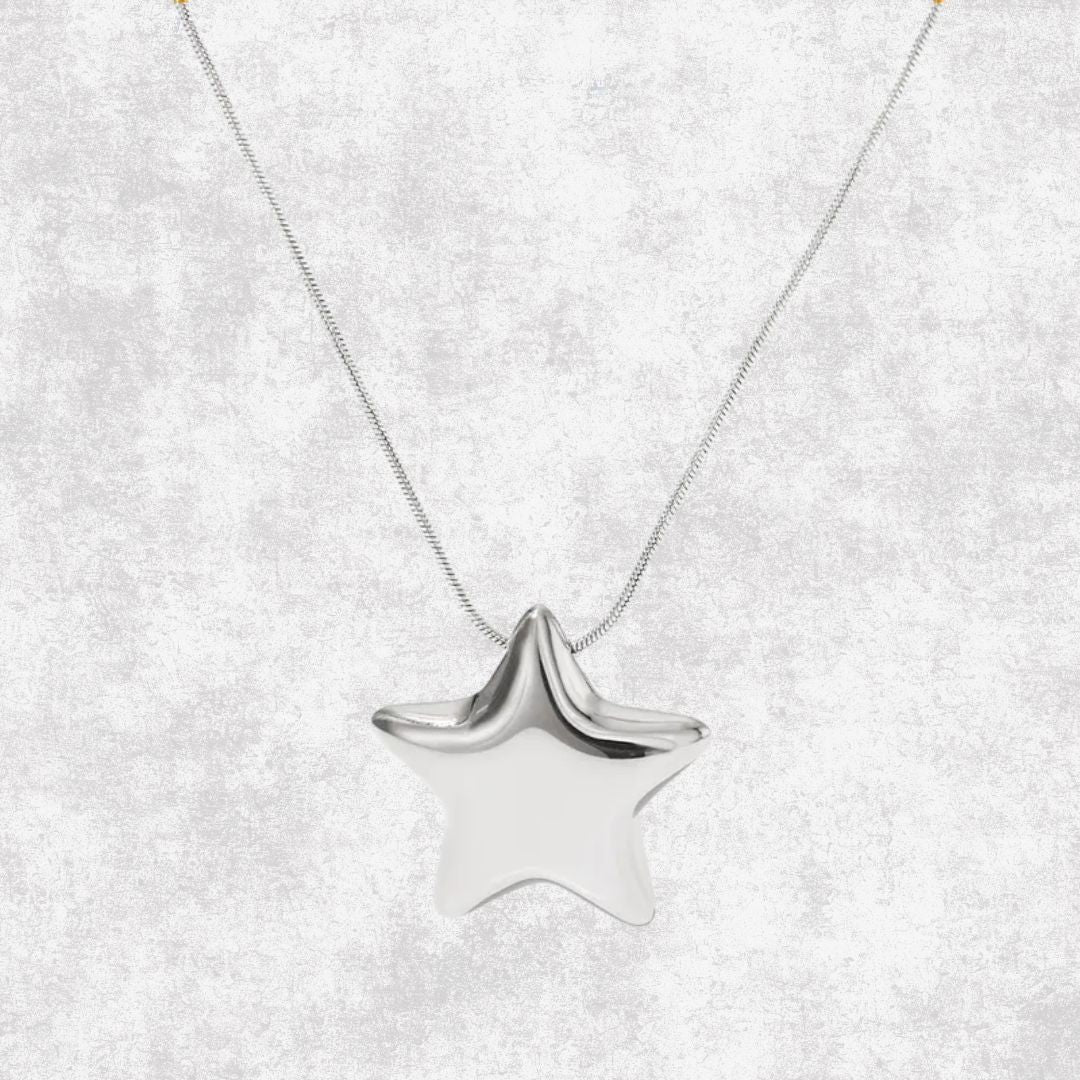 Collar Estrella Plateada