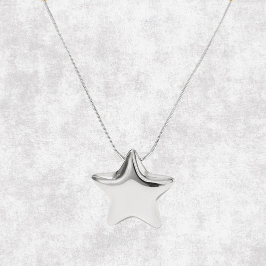 Collar Estrella Plateada